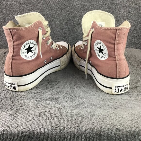 Chuck Taylor All Star Lift Platform Canvas Sneakers Pink Sz 6.5 - Picture 3 of 10